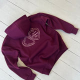 Rhubarb Locket Boxy Oversized OG Hood