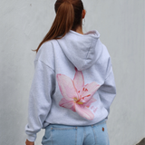 Boxy Oversized Hoodie - Flower