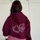 Rhubarb Locket Boxy Oversized OG Hood