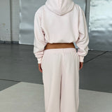 Boxy Adjustable Hoodie - Bunny Pink 2.0