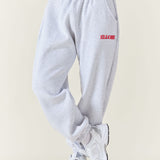 Storm Red Puff Boxy Oversized Track