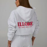 Boxy Oversized Hoodie - Marle in Red