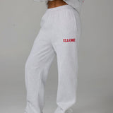 Flare Sweatpants - Marle in Red