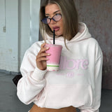 Boxy Adjustable Hoodie - Bunny Pink 2.0
