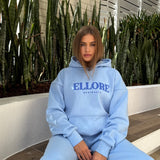 Flare Sweatpants  - Sky Blue Puff