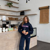 Boxy Oversized Hoodie - Midnight Pink