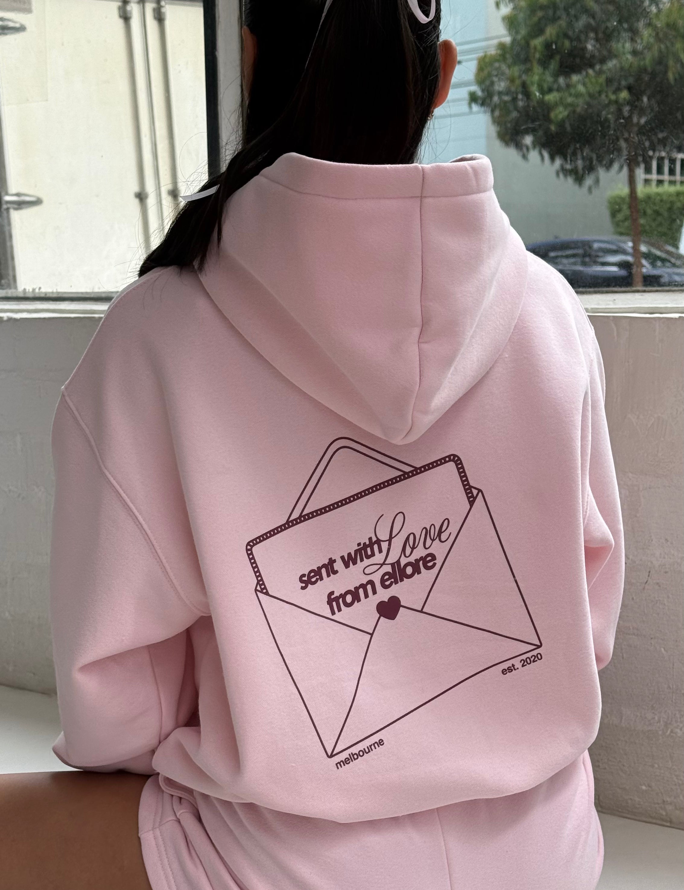 Love Letter Boxy Adjustable Hoodie